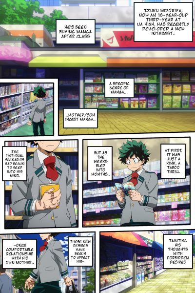 Midoriya Mother Lust Comic Porn page 1