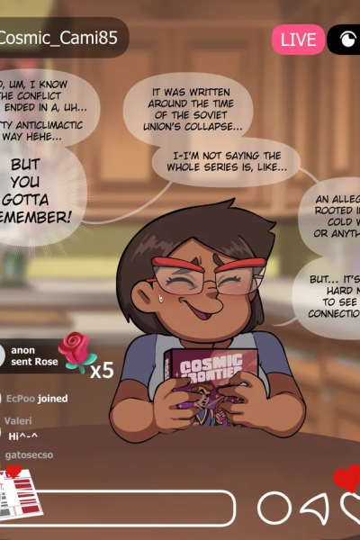 Streamer Camila Comic Porn page 1