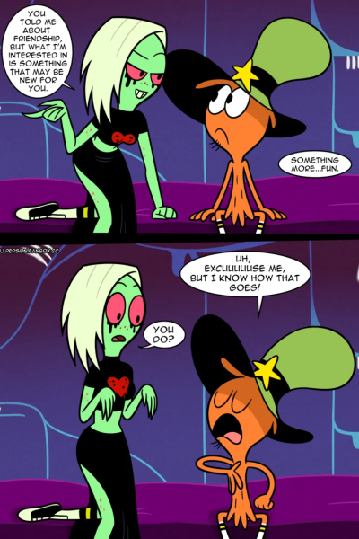 Wandering All Over Comic Porn page 1