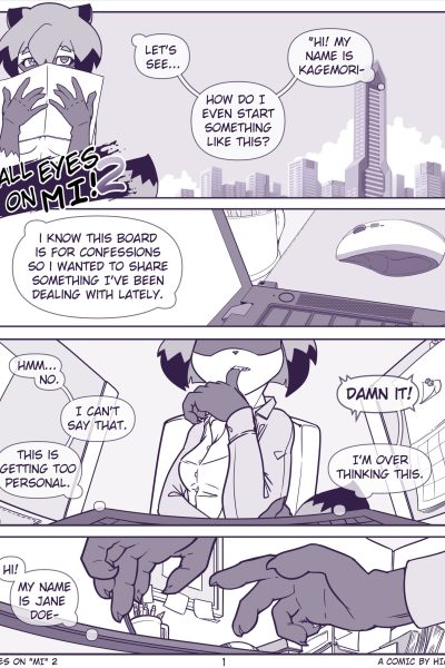 All Eyes On Mi 2 Comic Porn page 1