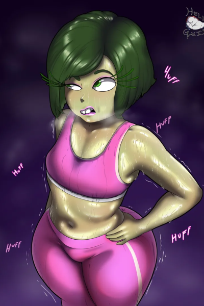 Disgust Finding A Workout Buddy Comic Porn page 1