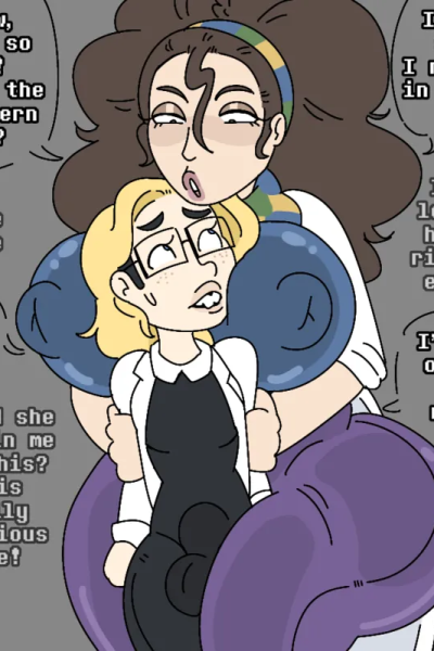 Futa Gwen Stacy X Olivia Octavius Comic Porn page 1