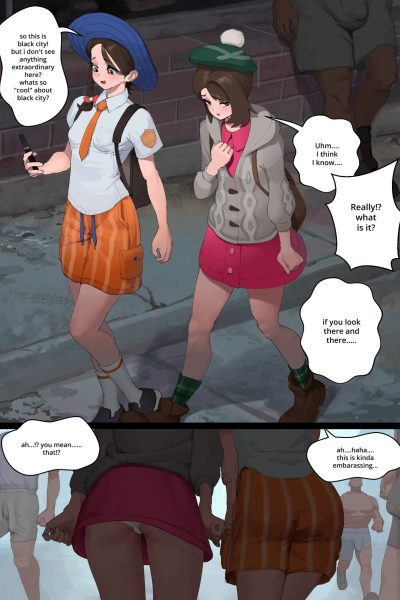 Gloria And Juliana Visit Black City Comic Porn page 1