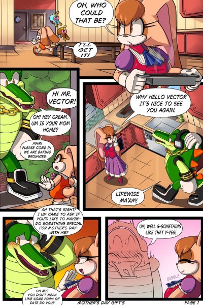 Mother’s Day Gift’s Comic Porn page 1