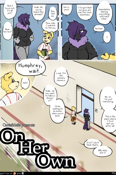 On Her Own (ongoing) Comic Porn page 1