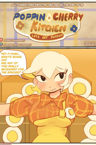 Poppin Cherry Kitchen Comic Porn page 1
