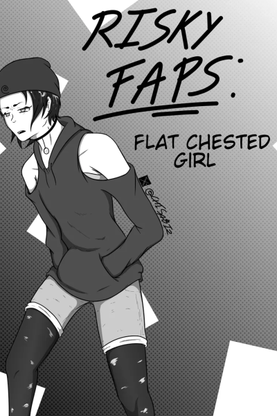 Risky Faps – Flat Chested Girl Comic Porn page 1