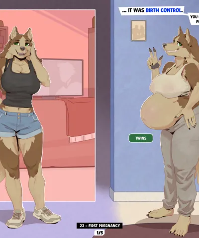 The Maternity Photos Of The Milf Life Of Roxanne Comic Porn page 1