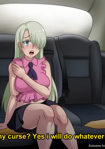Waifu Taxi – Elizabeth Liones Comic Porn page 1