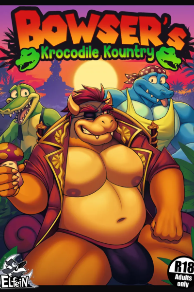 Bowser’s Krocodile Kountry Comic Porn page 1