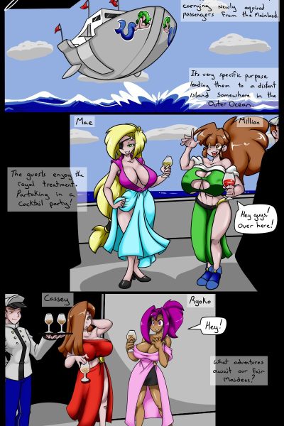 Bubblegum Flavour – The Island (ongoing) Comic Porn page 1