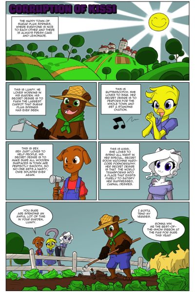 Corruption Of Kissi - Porn Comics page 1