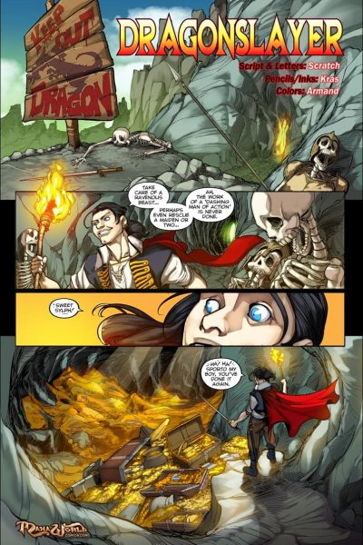 Dragonslayer Comic Porn page 1
