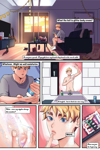 Glitterbomb Comic Porn page 1