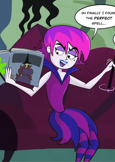 Hildy X Queen Delightful Comic Porn page 1