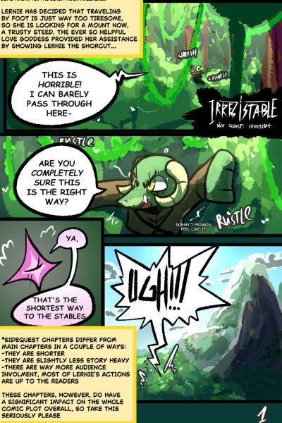 Irresistable – Side Quest: Shortcut By Brradett (wip) Comic Porn page 1