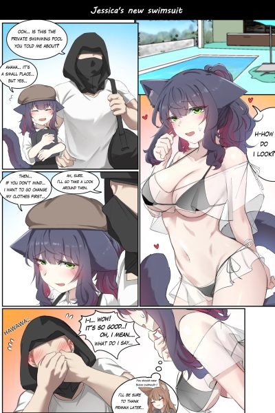 Jessica’s New Swimsuit Comic Porn page 1