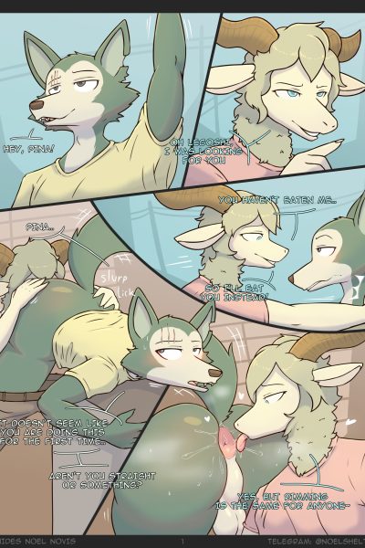 Legoshi X Pina Comic Comic Porn page 1