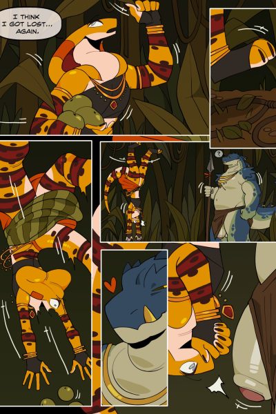 Lost In The Jungle Comic Porn page 1