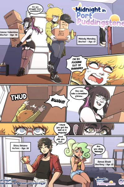 Midnight In Port Puddingstone (ongoing) Comic Porn page 1