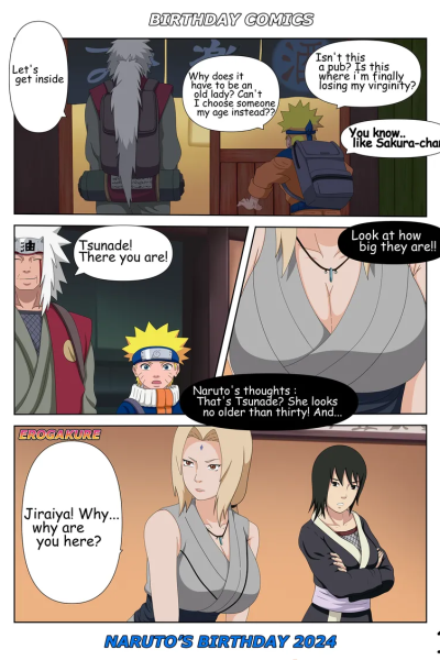 Naruto’s Birthday 2024 Comic Porn page 1