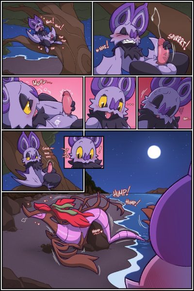 Noibat X Dragalge Comic Porn page 1