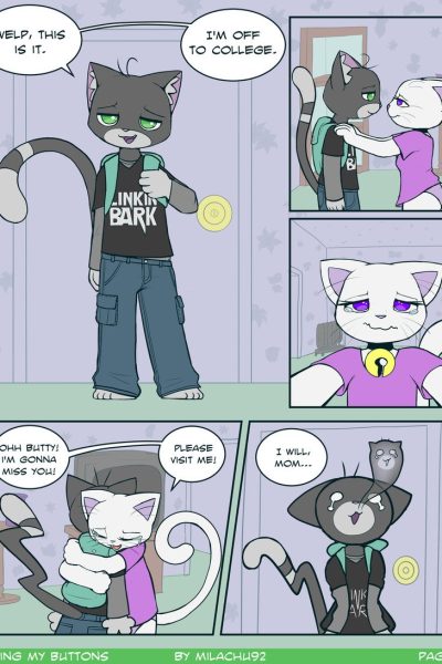 Pushing My Buttons Comic Porn page 1