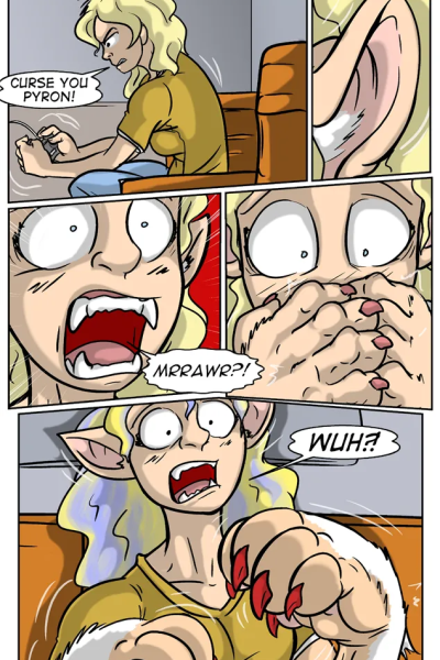 Pyron’s Curse Comic Porn page 1