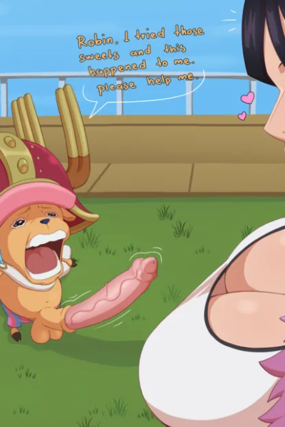 Robin X Chopper Comic Porn page 1