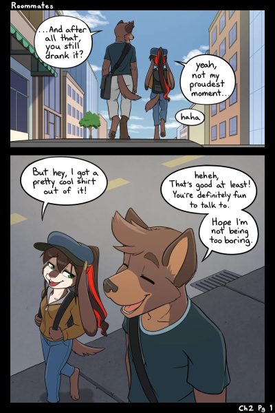 Roommates: Chapter 2 [ongoing] Comic Porn page 1