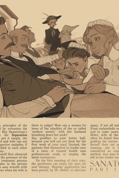Sanatorium Comic Porn page 1