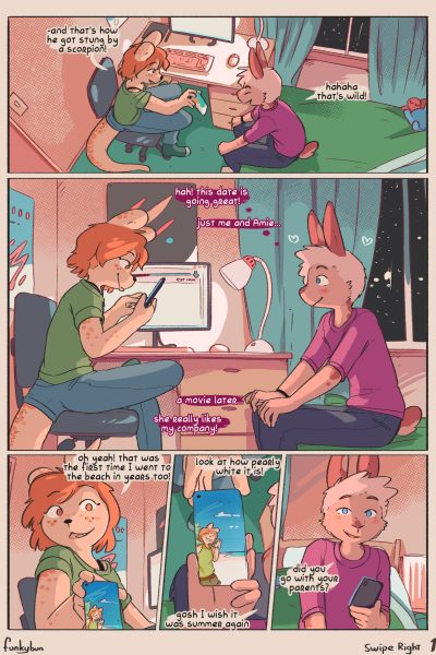 Swipe Right Comic Porn page 1