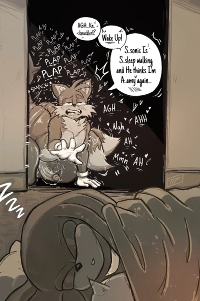 Tails’s Big Sleepover (gone Sexual) Comic Porn page 1