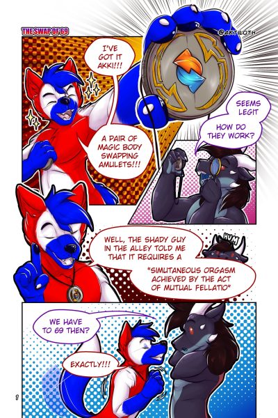 The Swap Of 69 Comic Porn page 1