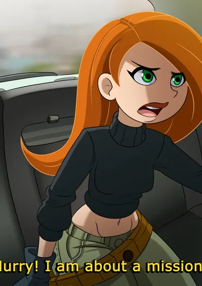Waifu Taxi – Kim Possible Comic Porn page 1