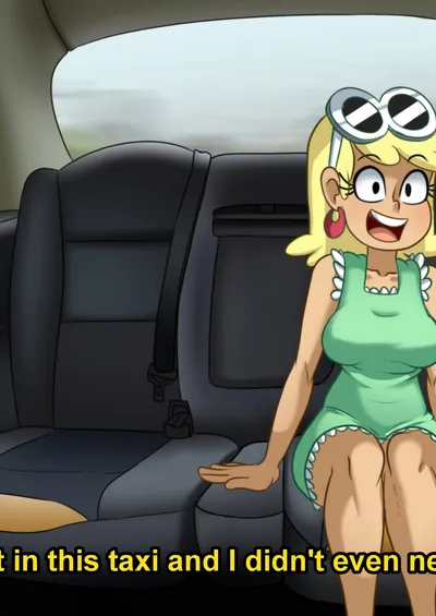 Waifu Taxi – Leni Loud Comic Porn page 1