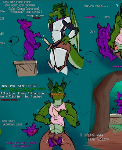 Dungeon Farming Comic Porn page 1