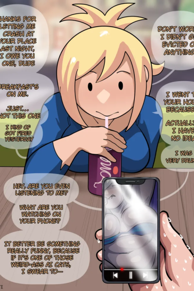 Fionna’s Very Long Night Comic Porn page 1