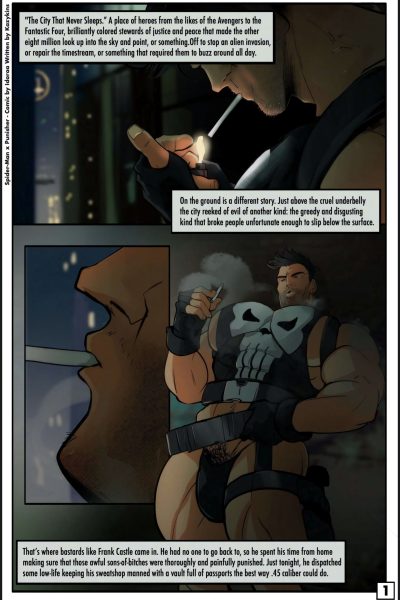Frank Castle And Spidey page 1