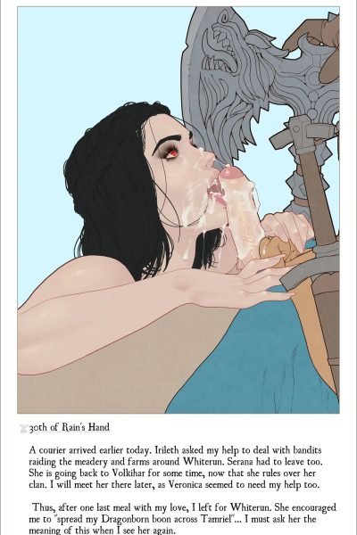 Journal Of The Dragonborn Comic Porn page 1