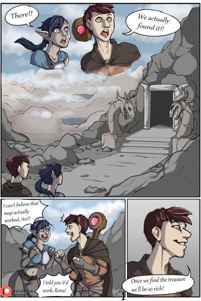 Kobold Cave Comic Porn page 1