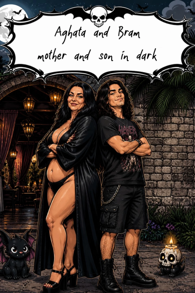 Mom Son In The Dark (ai) page 1