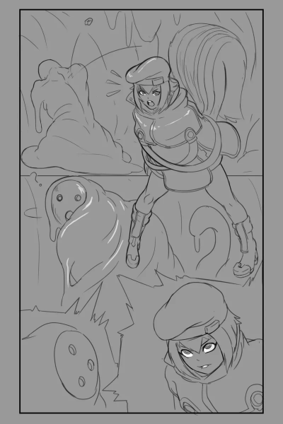 Nanaya Tentacled Comic Porn page 1
