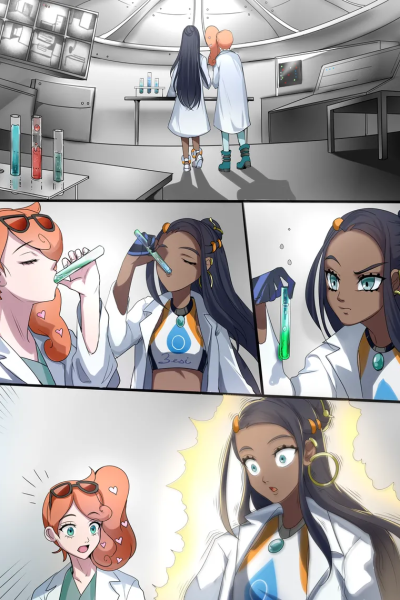 Nessa And Sonia’s Growth Comic Porn page 1
