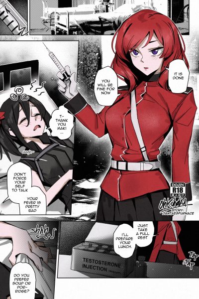Nico × Maki Comic Porn page 1