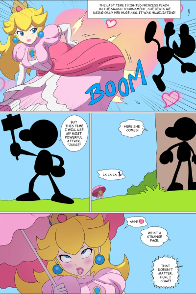 Peach Booty Comic Porn page 1