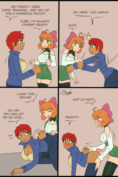 Sparring Issues Comic Porn page 1