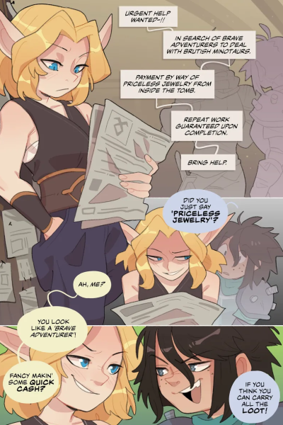 Syllia And Zoey Comic Porn page 1