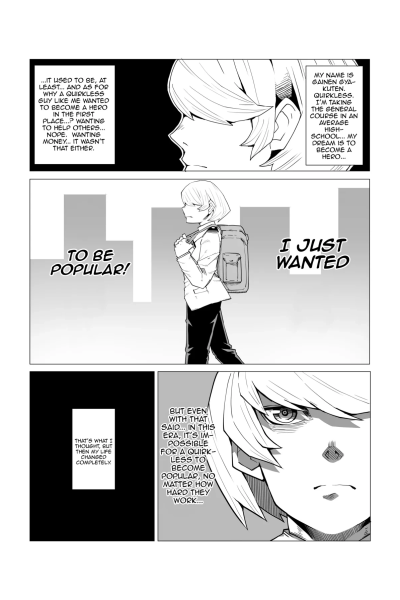 Teisou Gyakuten No Hero Academia | Inverted Morality Hero Academia page 1