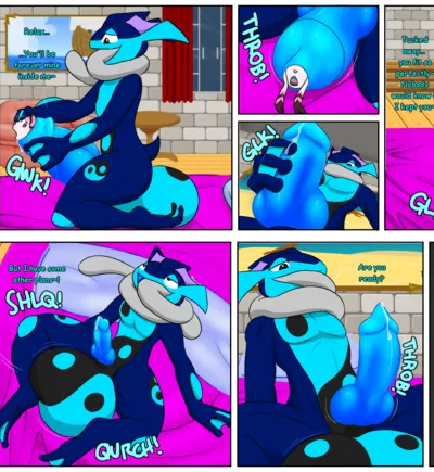 The Gift Of Love For Balls Comic Porn page 1